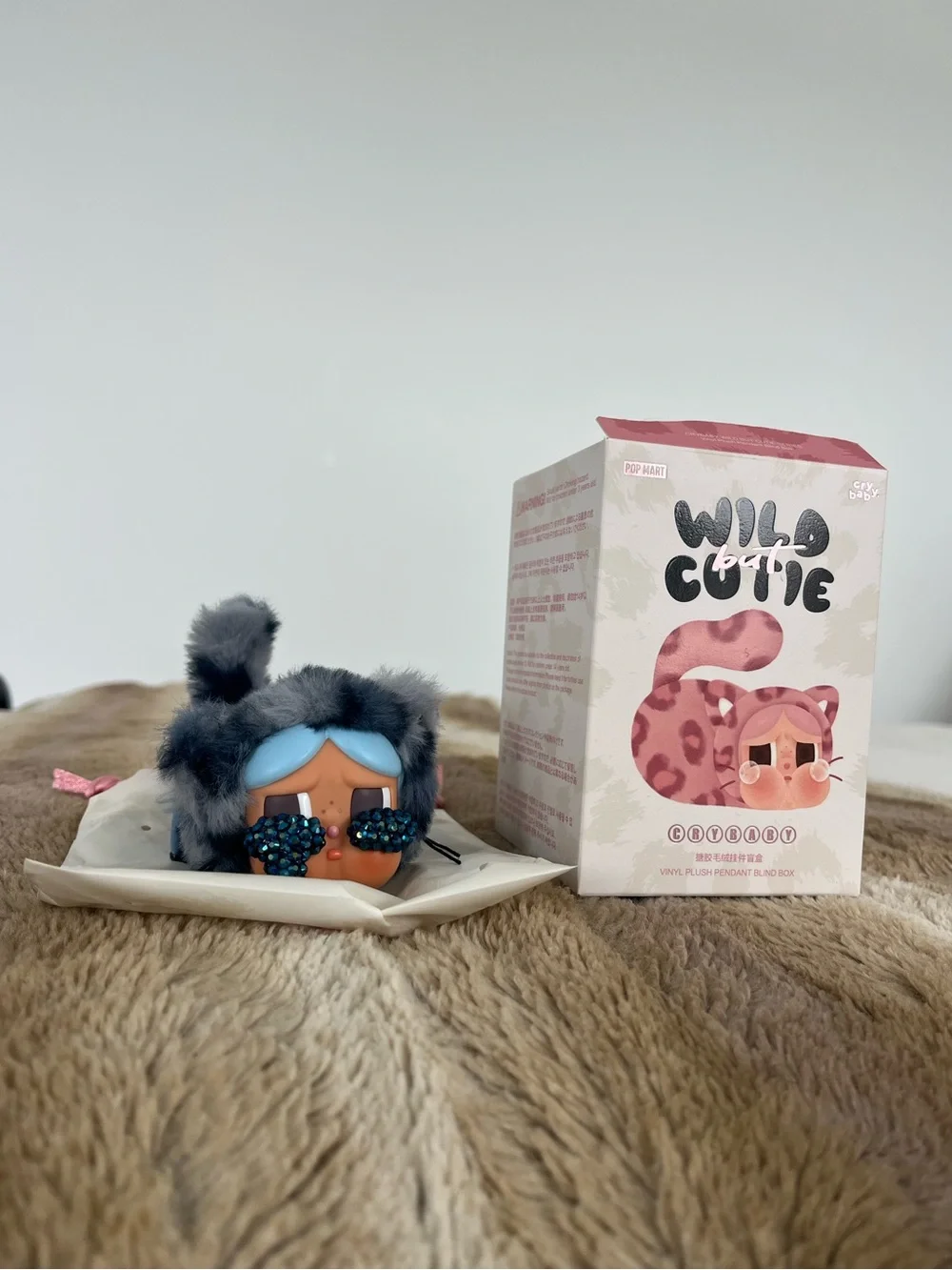 POPMART Crybaby Wild But Cutie - Denim Cutie Vinyl Plush